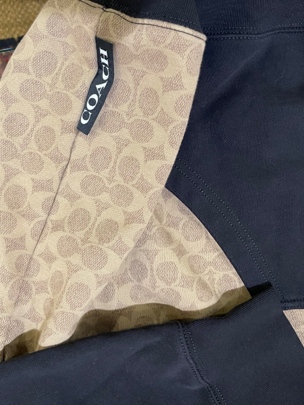 Men's COACH Signature Canvas Hoodie 3xl NWT - Picture 7 of 10